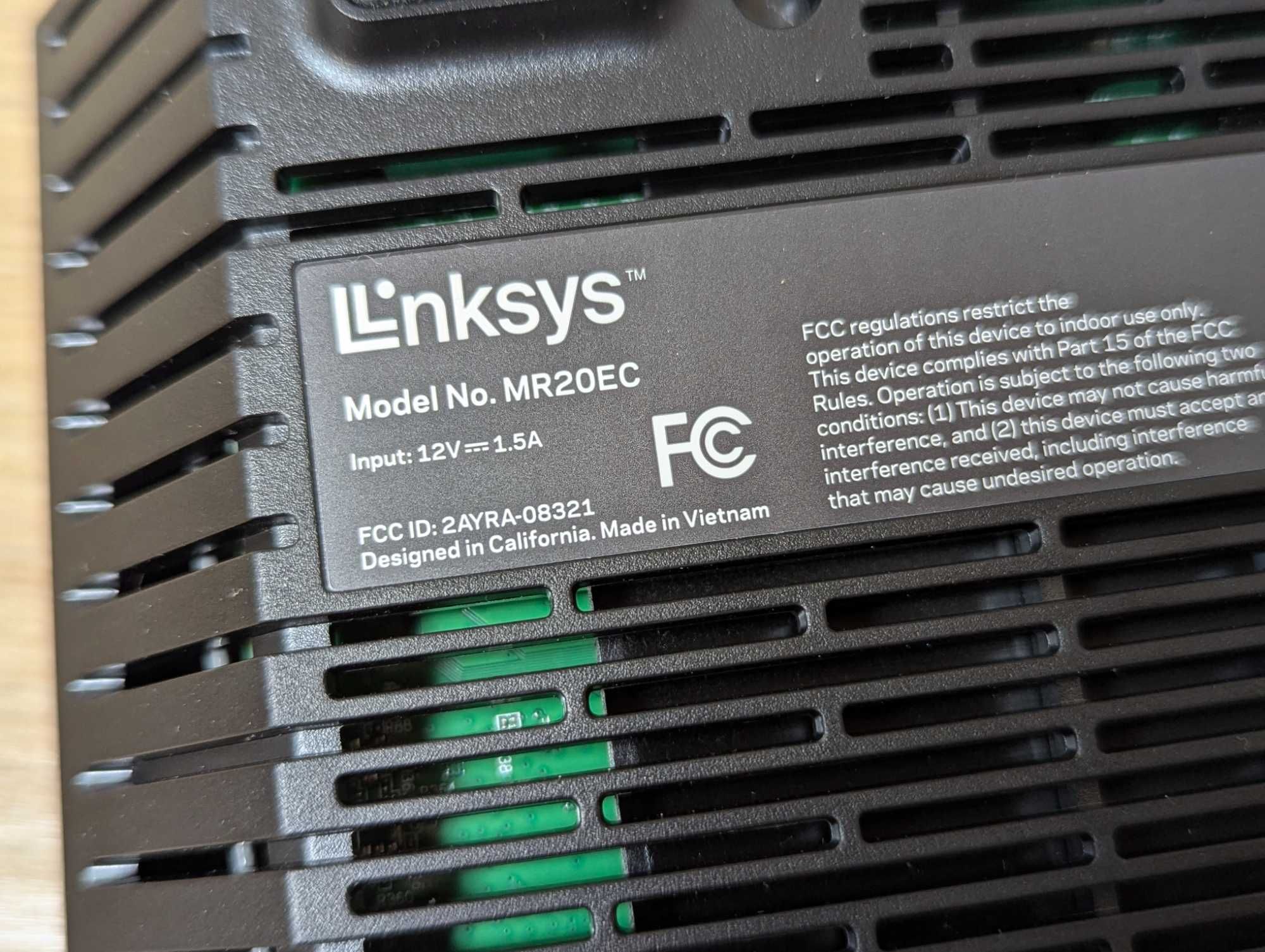 Mesh роутер Linksys Hydra 6 (MR20EC) WiFi6 AX3000 3Gbps гарантия USA