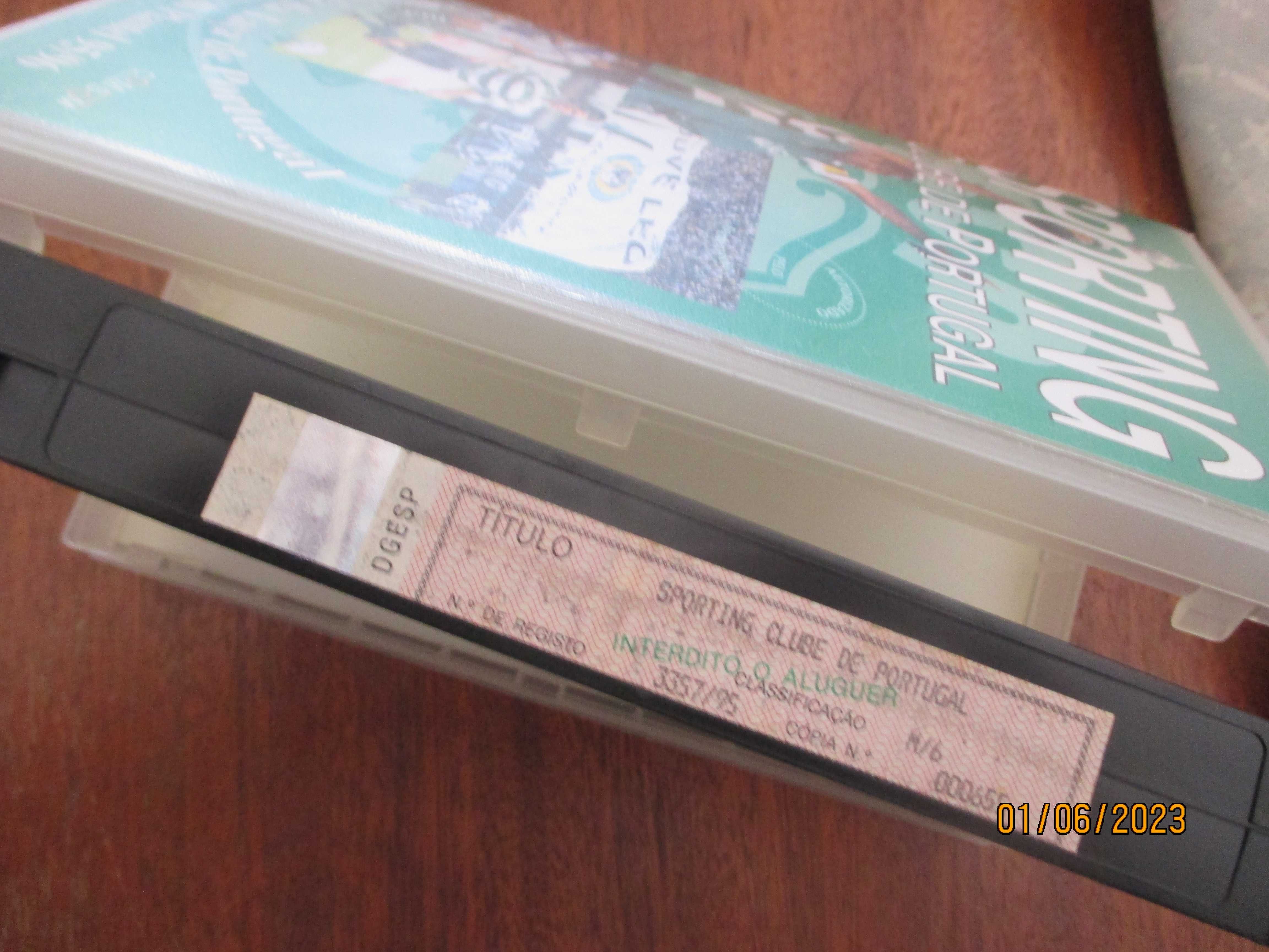 2 vhs do Sporting C.P.