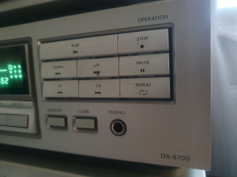 Wieża stereo Onkyo Integra srebrna