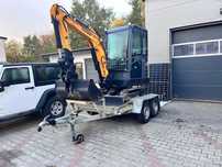 Yanmar Stroer NW20  Minikoparka Nowa 2.2T Yanmar Stroer NW20 2.2T 22h Nowa 27KM Przyczepa
