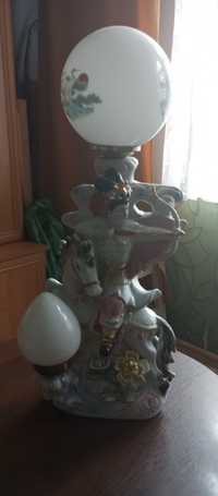 Lampa chińska porcelanowa