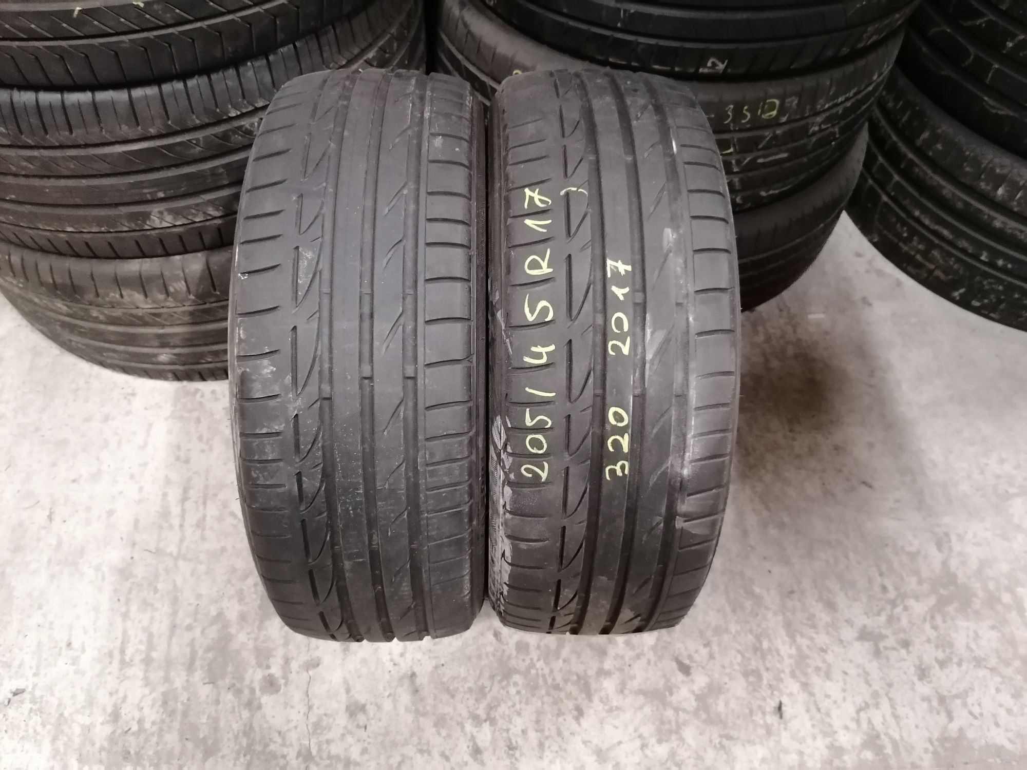 2x205/45 R17 Bridgestone Potenza S 001 letnie