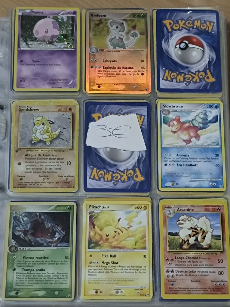 Pokémon TCG Cartas Raras