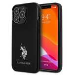 Etui U.S. Polo Assn. Horses Logo na iPhone 13 Pro Max - czarne