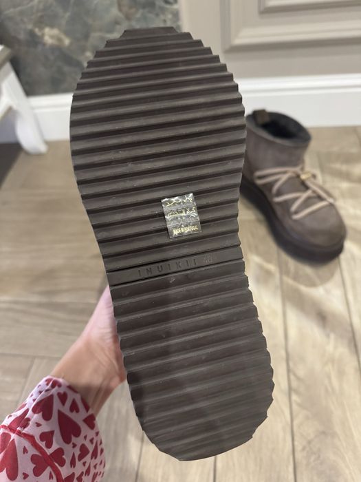 Замшеві чоботи Inuikii classic Low platform