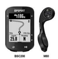 Licznik rowerowy nawigacja GPS Igpsport bsc200  + uchwyt M80