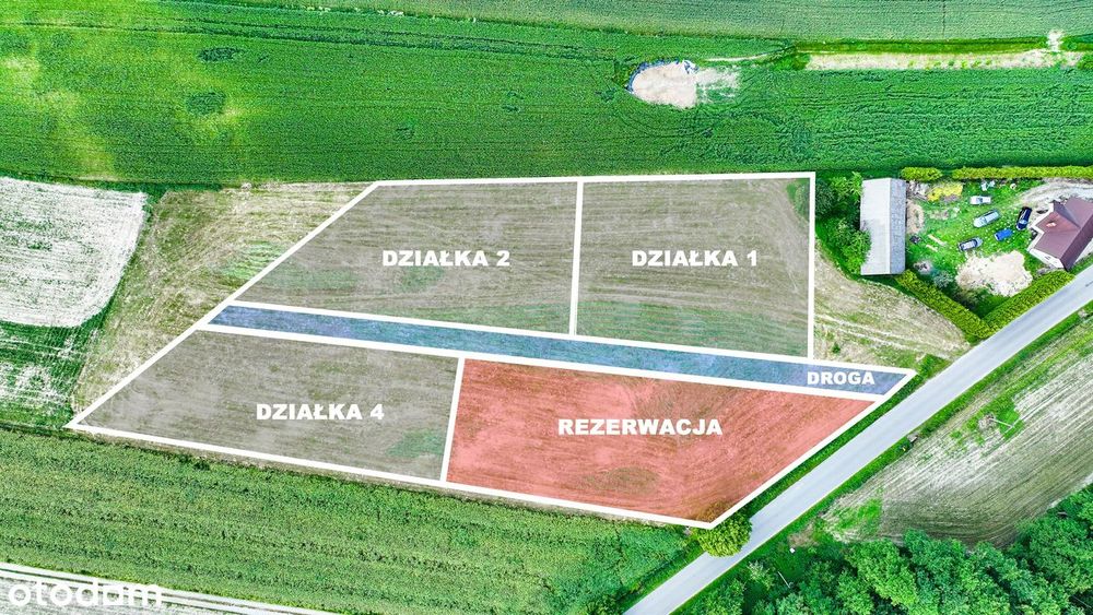 Bezpośrednio, MPZP, cisza, las– idealne działki pod Twój wymarzony dom