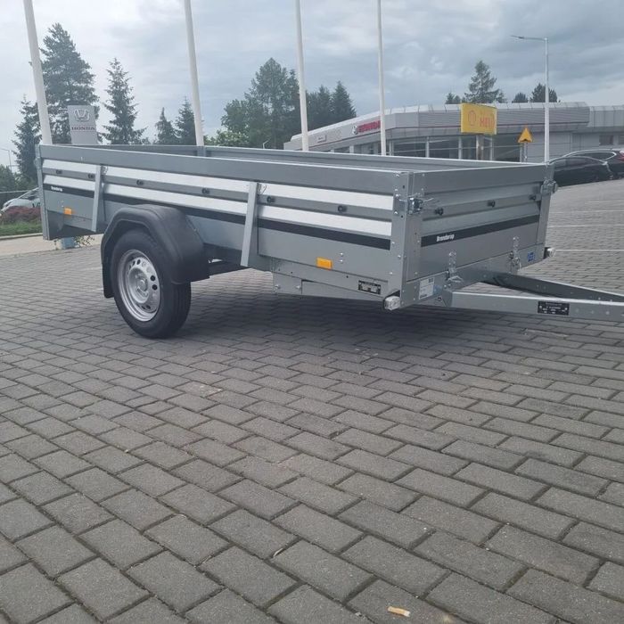 Brenderup Open Trailer 2270 SXLUB750 1oś  BRENDERUP przyczepa Open Trailer 2270S XL UB 1oś 1280x2700x400