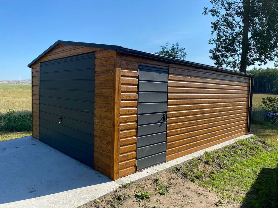 Garaże blaszane, hale, wiaty - producent!