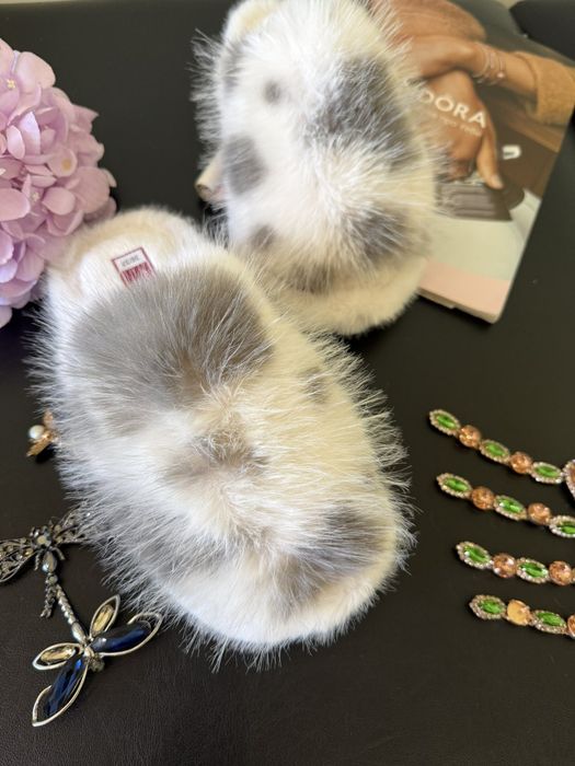 Пухнасті жіночі тапочки 36/37.38/39.40/41