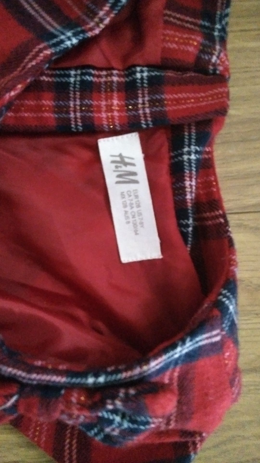 Sukienka na zimę H&M r.128