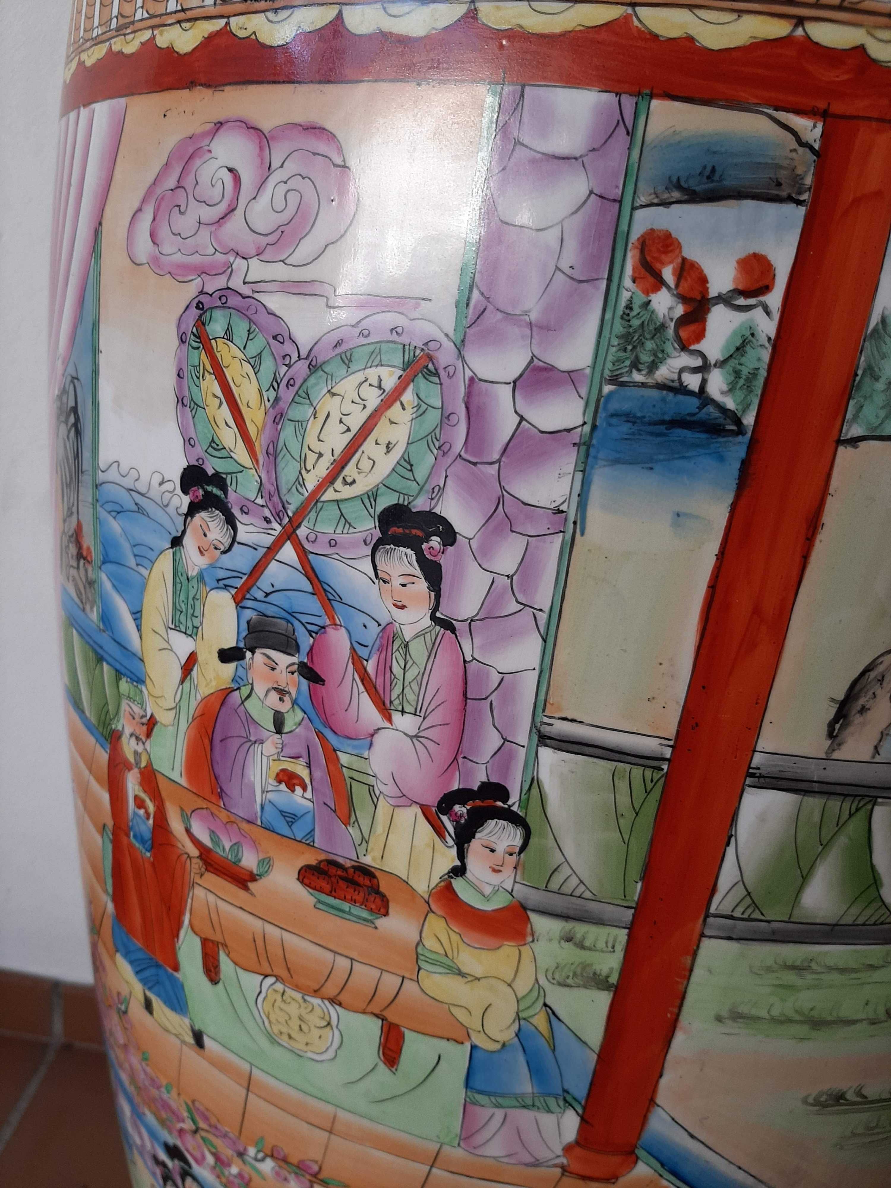 Jarrão porcelana chinesa 1,5m altura
