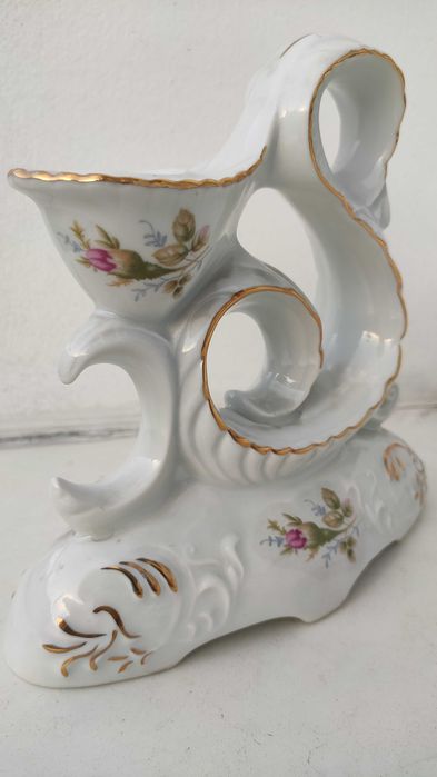 Świecznik porcelanowy - unikat