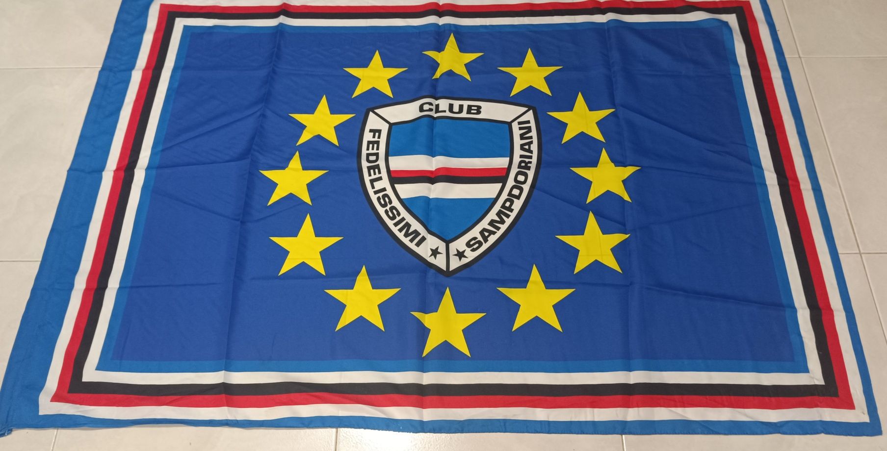Bandeira grande da Sampdoria
