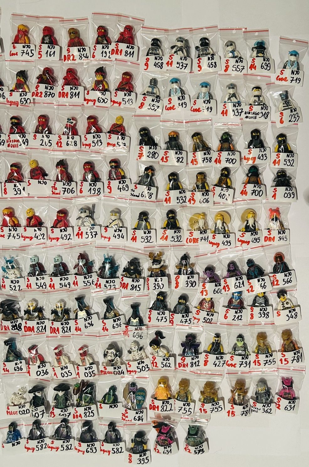 Kolekcja figurek LEGO Ninjago na sztuki cześć #1