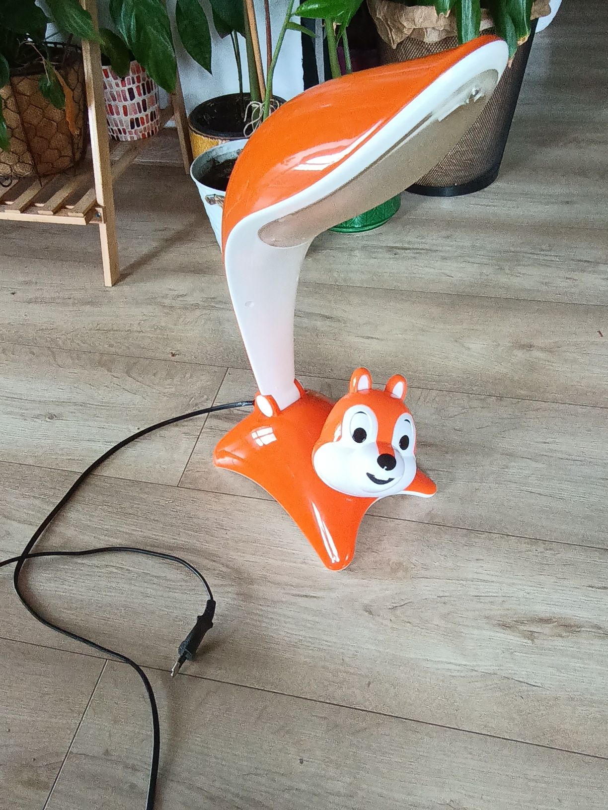 Lampka biurkowa lampka nocna wiewiórka