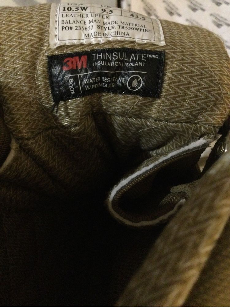 Берці зимові Belleville KHYBER TR550WPINS.  Размер 38-45