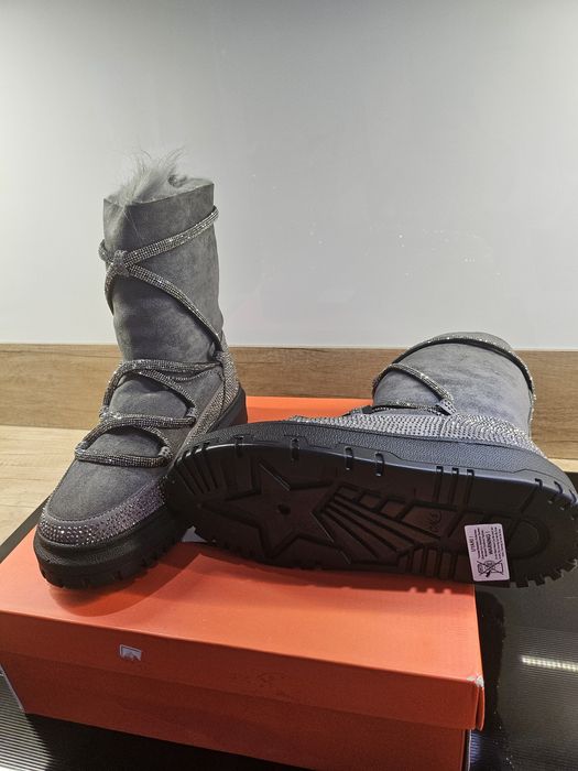 Śniegowce cyrkonie nowe 36