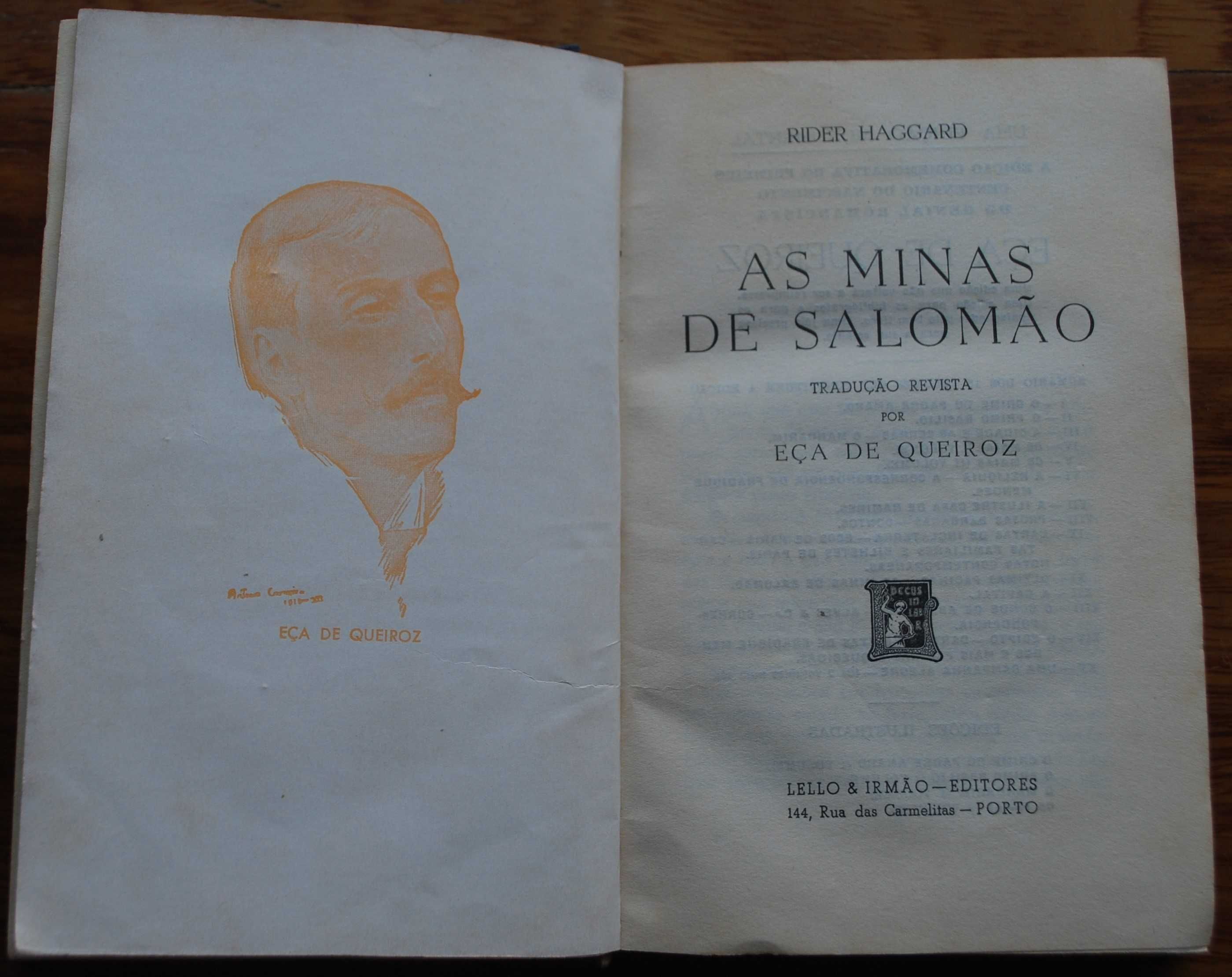 As Minas de Salomão de Rider Haggard