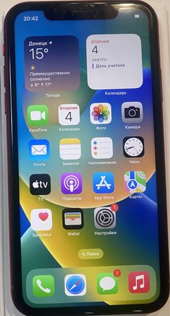 iPhone Xr Red 128gb