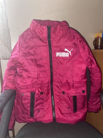 Różowa kurtka firmy PUMA dziewczeca rozmiar S