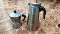 Продаю гейзерную кофеварку Bialetti Moka Express  б/у. Две разные