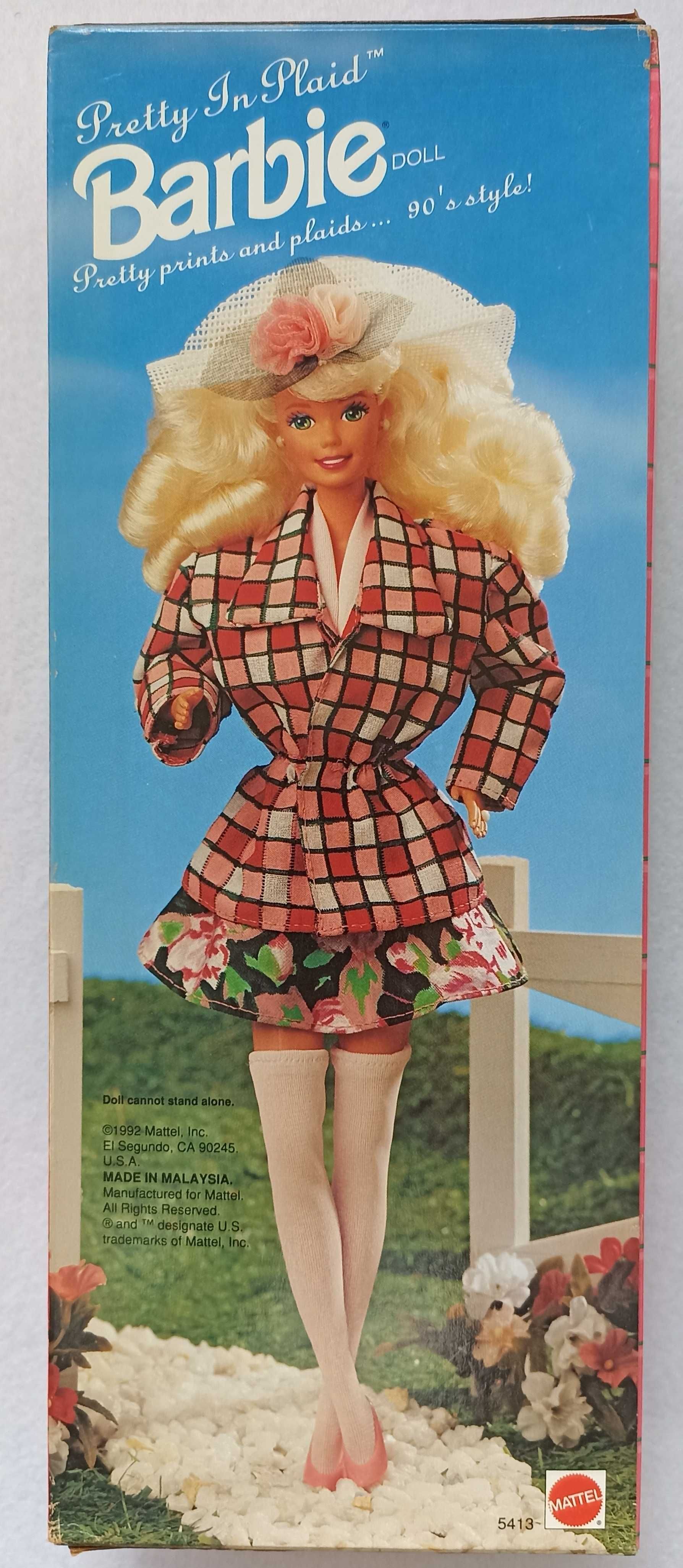 Barbie Pretty in Plaid designed exclusive for Target.