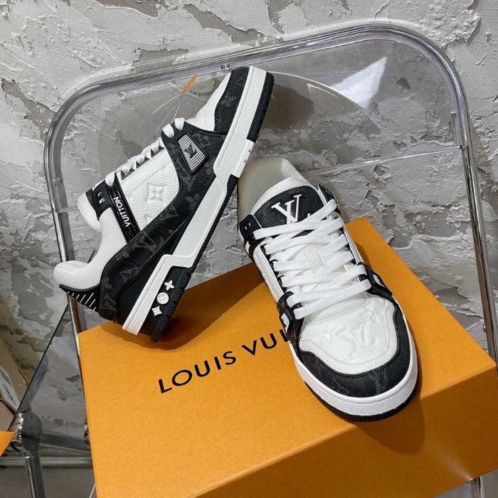 "koszykówki "Louis_Vuitton_Trainer_Black Roz.43