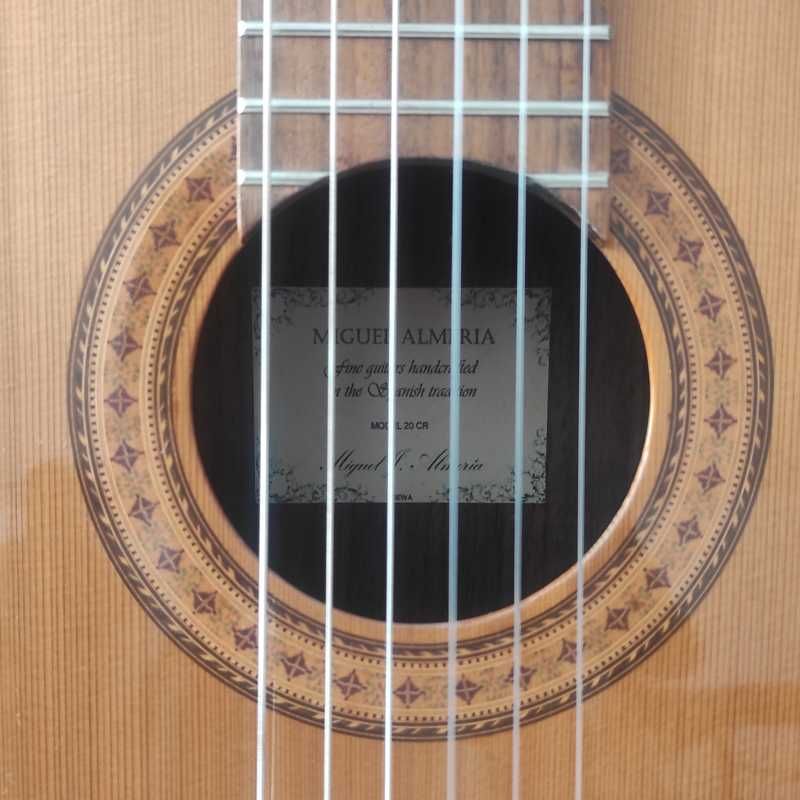 Gitara klasyczna MIGUEL J. ALMERIA model: 20 CR  używana - jak nowa