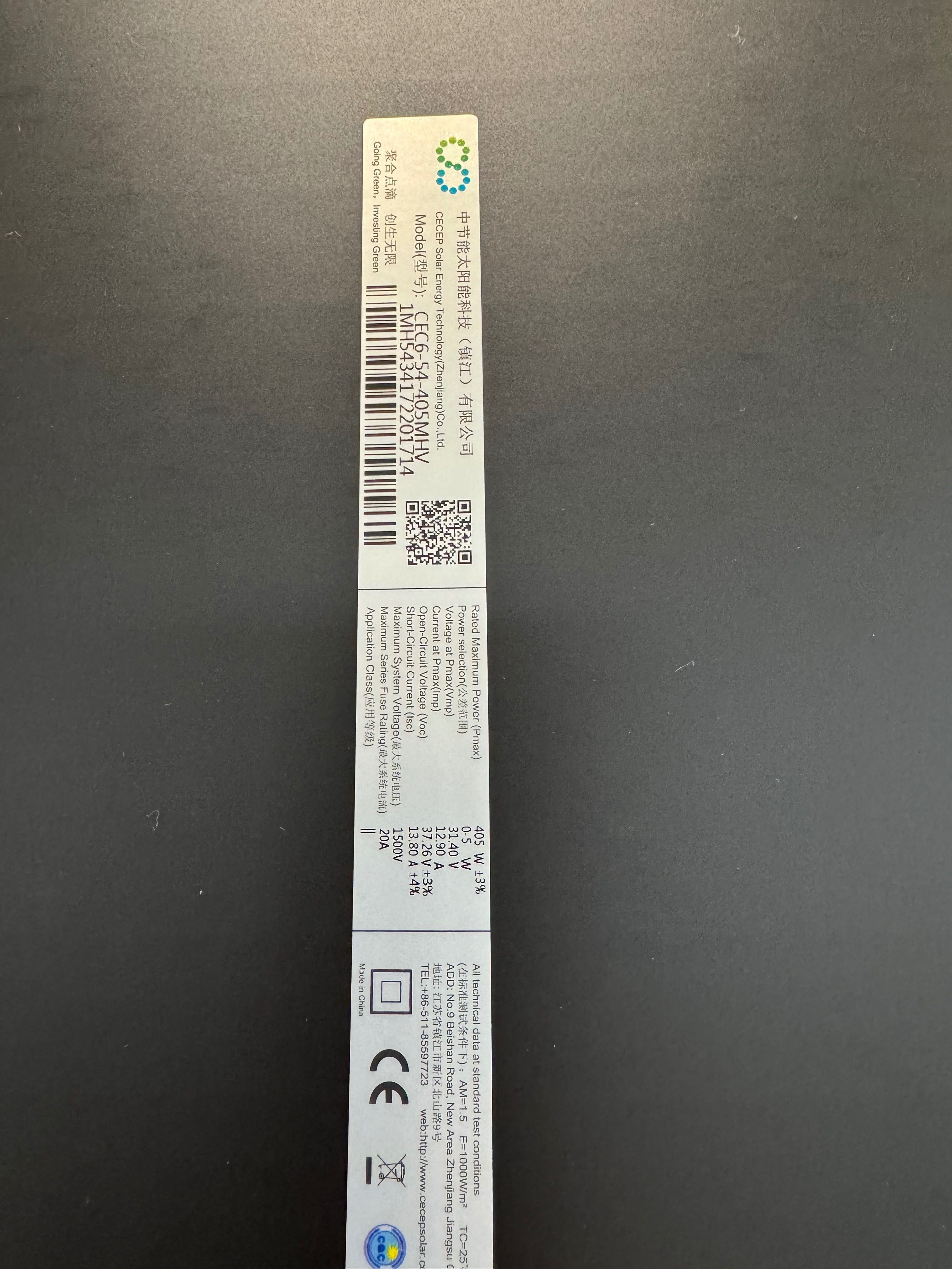 Panele fotowoltaiczne CECEP 405W 200zł brutto