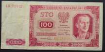 Polska 100 złotych 1948 Par. 188f