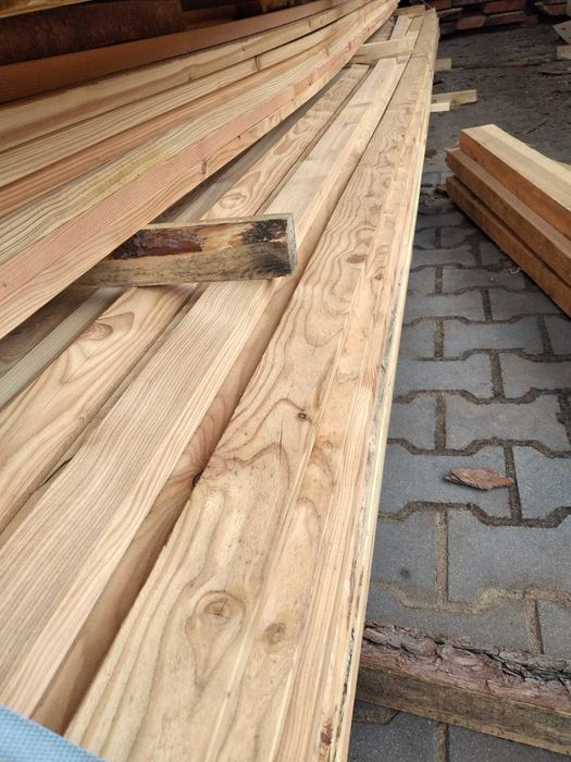 Lamele, sztachety ogrodzeniowe, listwy modrzewiowe, pergole modrzew