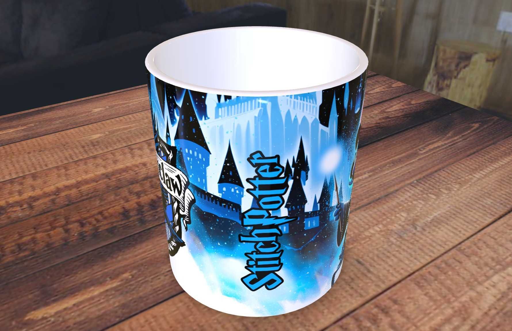 Caneca personalizada Stitch-Harry-Potter Collection Azul