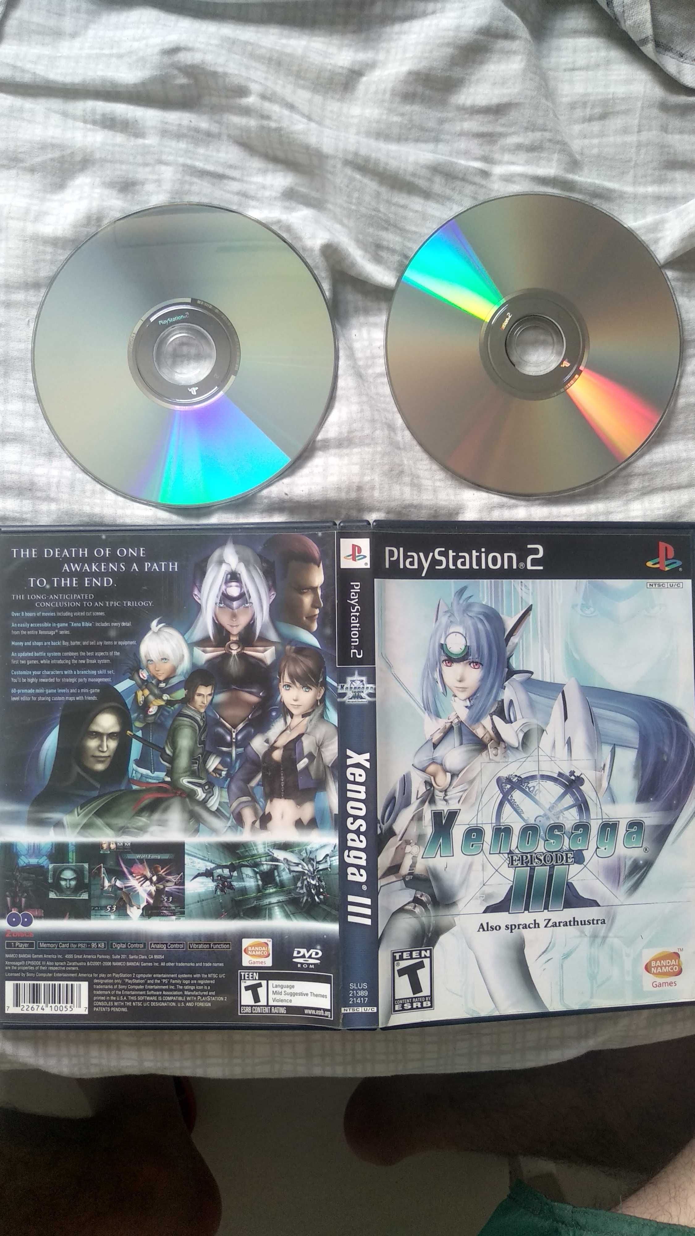 Trilogia Xenosaga (PS2) NTSC