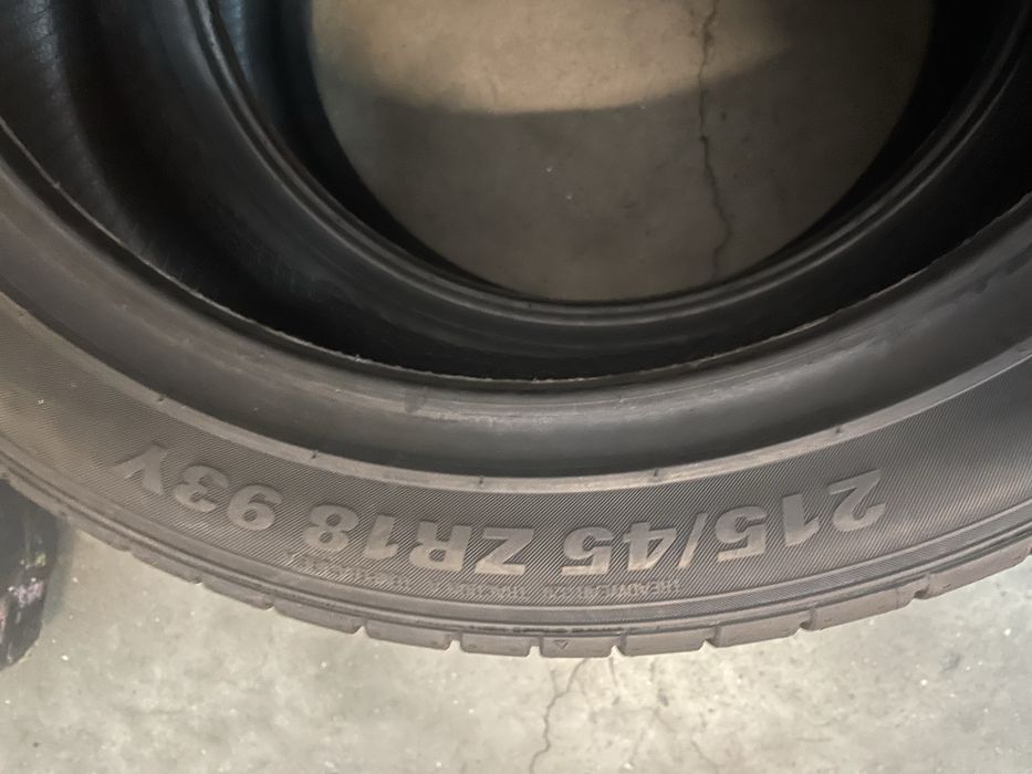 215/45R18 Pneus 100% do piso