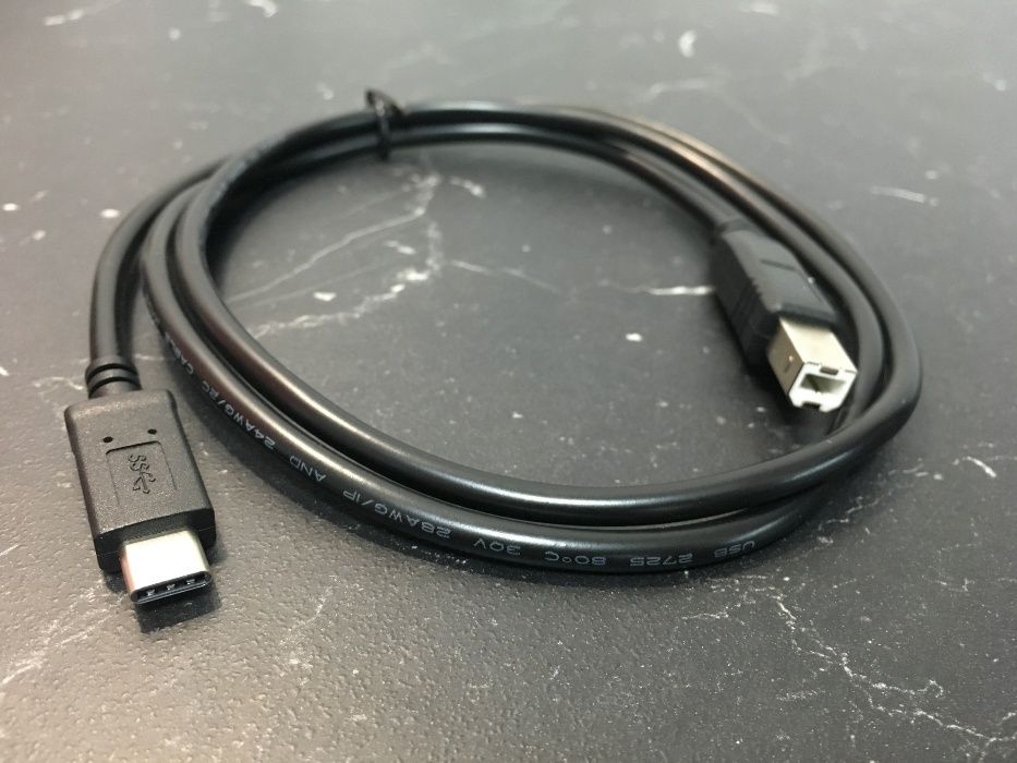 1m/2m/3m/5m Кабель Type-C to USB 2.0 Type-B Printer Cable для MacBook