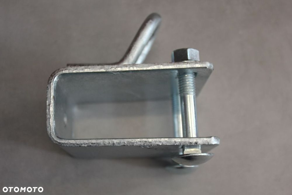 Uchwyt zaczep do mocowania pasów w przyczepie na ramę 80X40