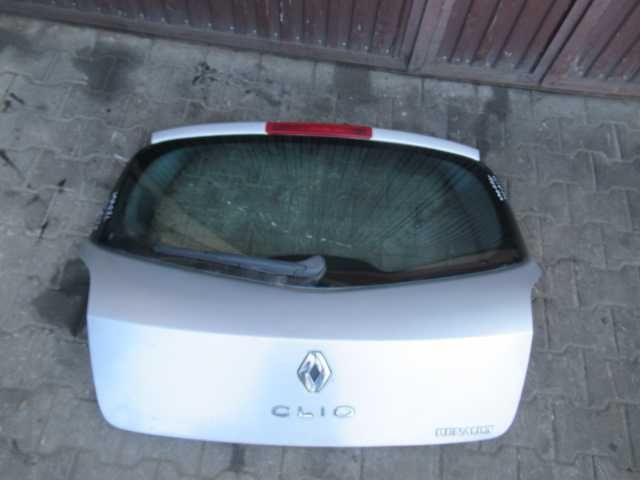 , CLIO III klapa tylna kompletna TED069