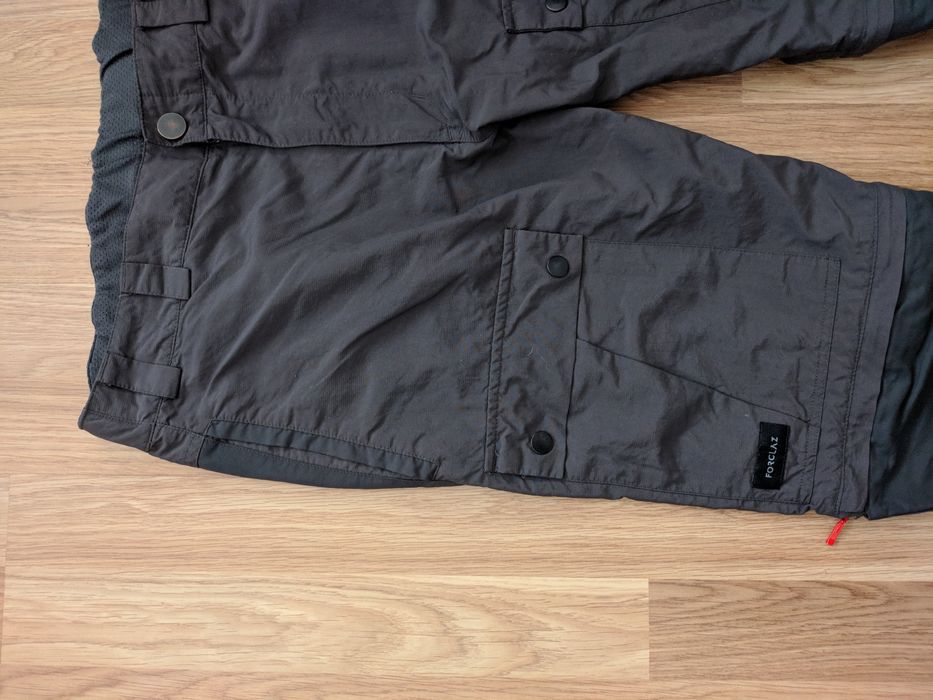 Легкие трекинговые штаны трансформеры forclaz cargo