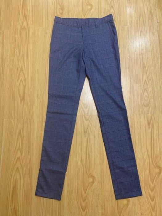 Брюки синие зауженные для подростка, размер С