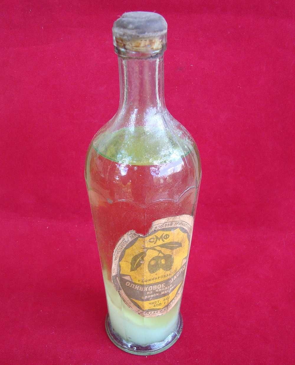 Оливковое масло (СССР) – раритет в коллекцию
