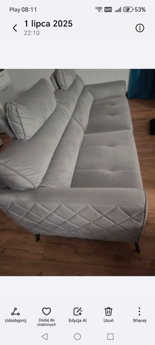 Kanapa  3 osobowa+fotel