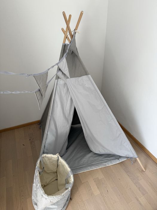 Namiot tipi plus kosz i girlanda
