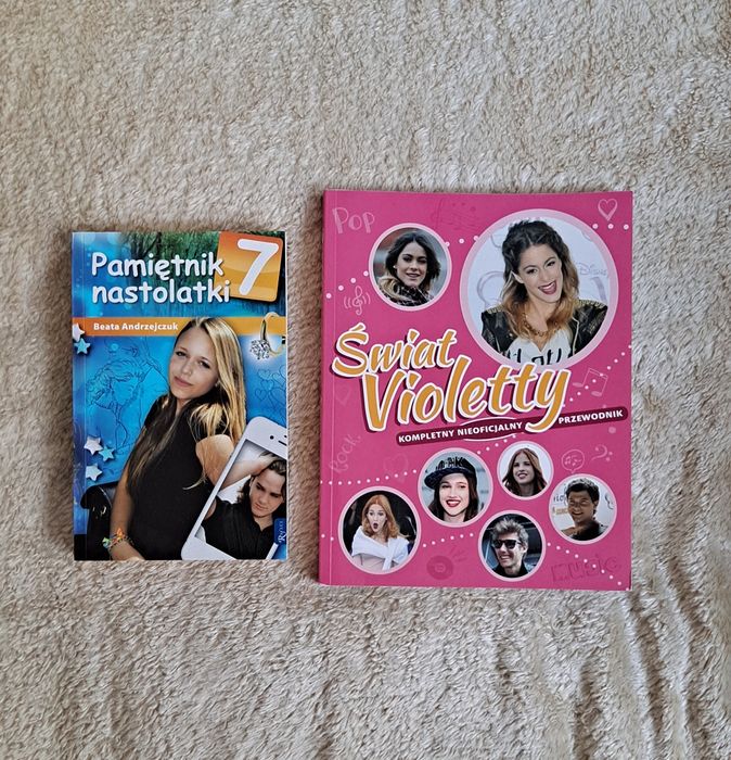 Książka Świat Violetty przewodnik serialowy,V-lovers,Książka Pamiętnik
