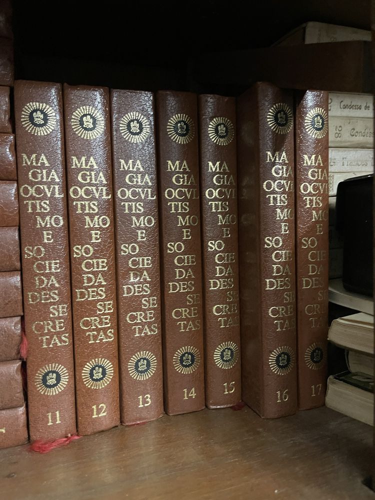 Coleção completa "Magia, Ocultismo e Sociedades Secretas" (17 volumes)