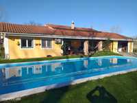 Quinta  10000m2 de terreno com lagoa e Moradia T5 com piscina-Leiria