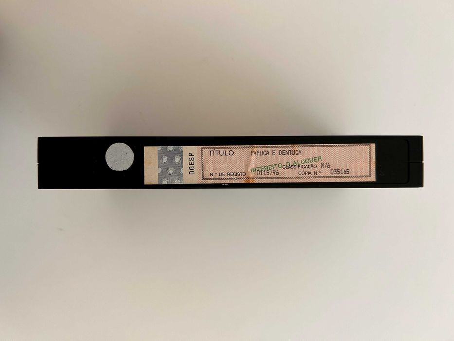 VHS Papuça e Dentuça 1996