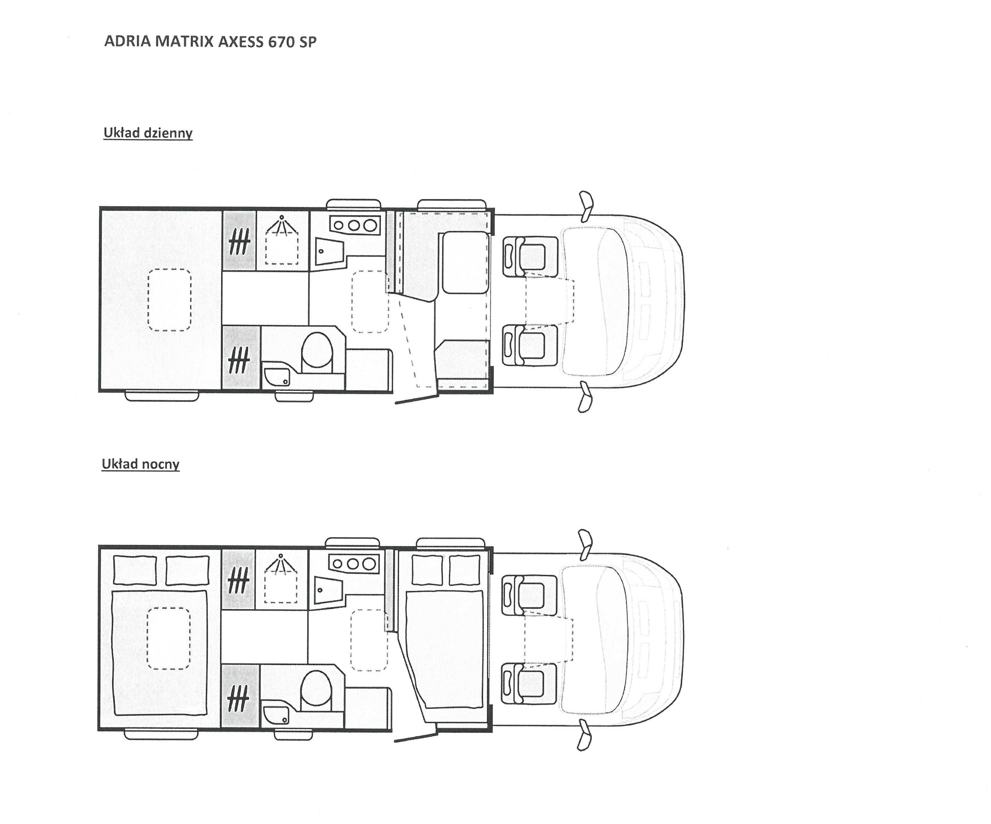 ADRIA Matrix Axess 670 SP