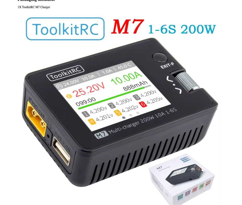 Зарядна станція для FPV, тестер заряду, Smoke Stopper, паяльник