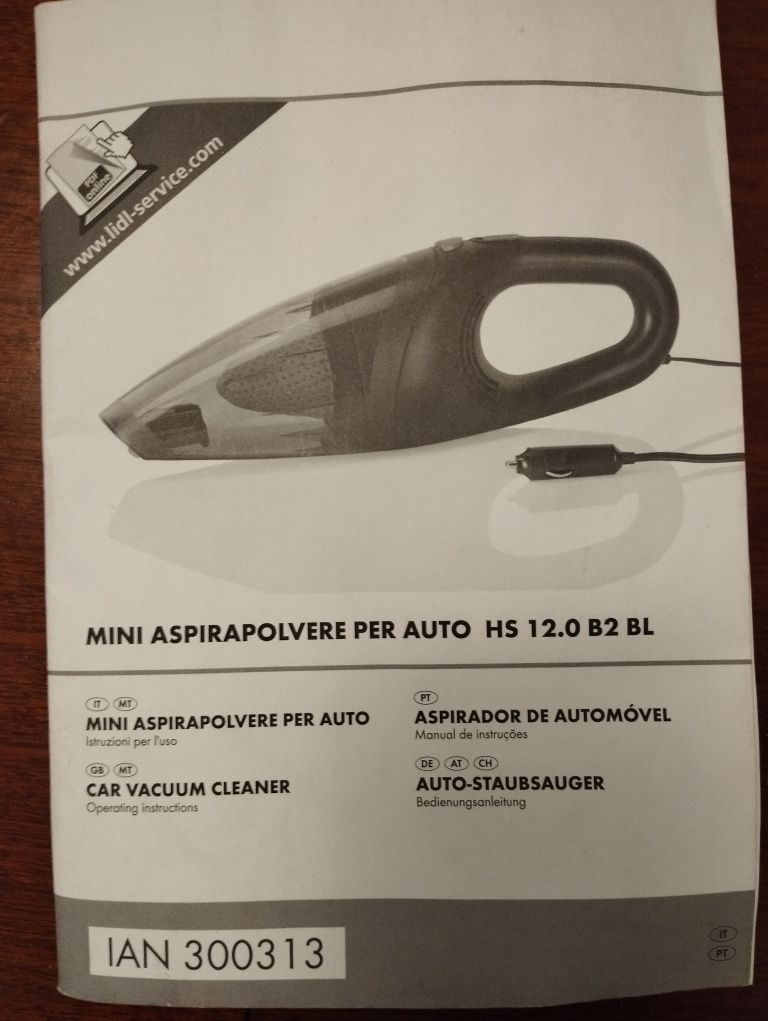 Aspirador para carro
